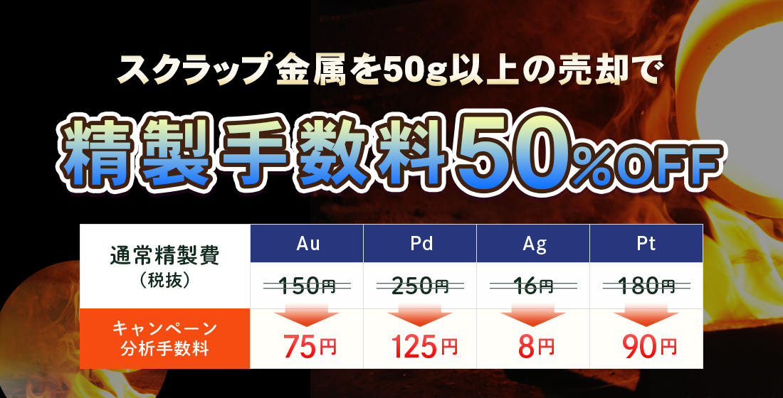 歯科スクラップ金属特典