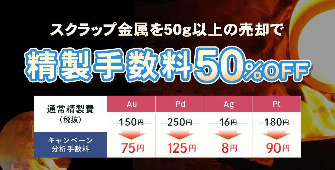 歯科スクラップ金属特典